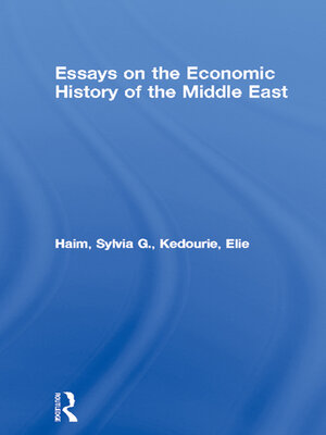 cover image of Essays on the Economic History of the Middle East